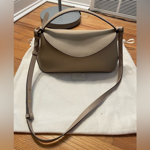 Stow London East/West Curve Bag - Camel - Picture 6 of 6